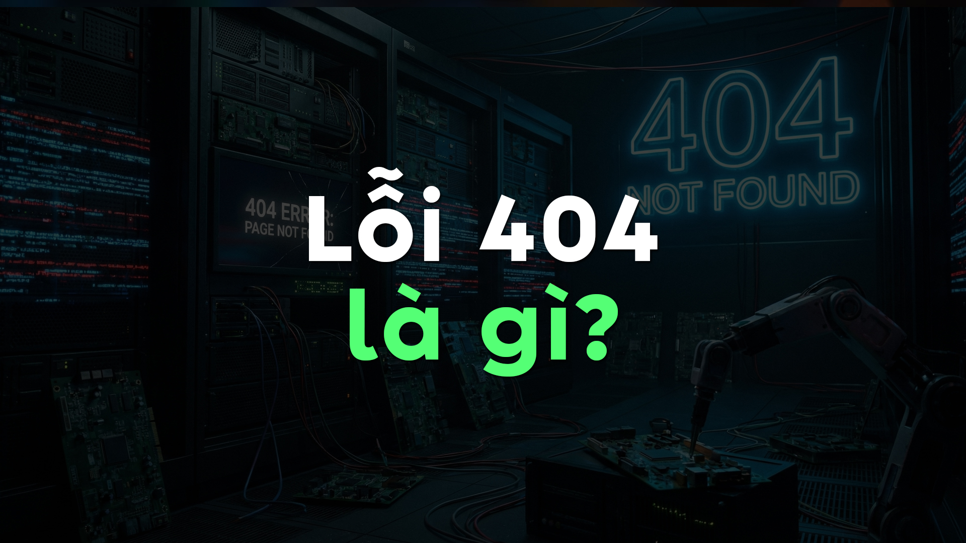Lỗi 404 Là Gì? Nguyên Nhân, Tác Hại Và Cách Khắc Phục Hiệu Quả Nhất