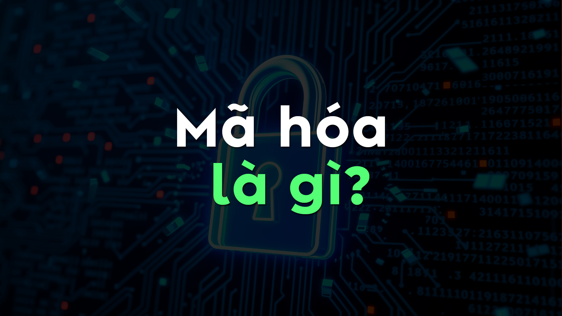 Mã hóa là gì? Tầm quan trọng và lợi ích của việc mã hóa