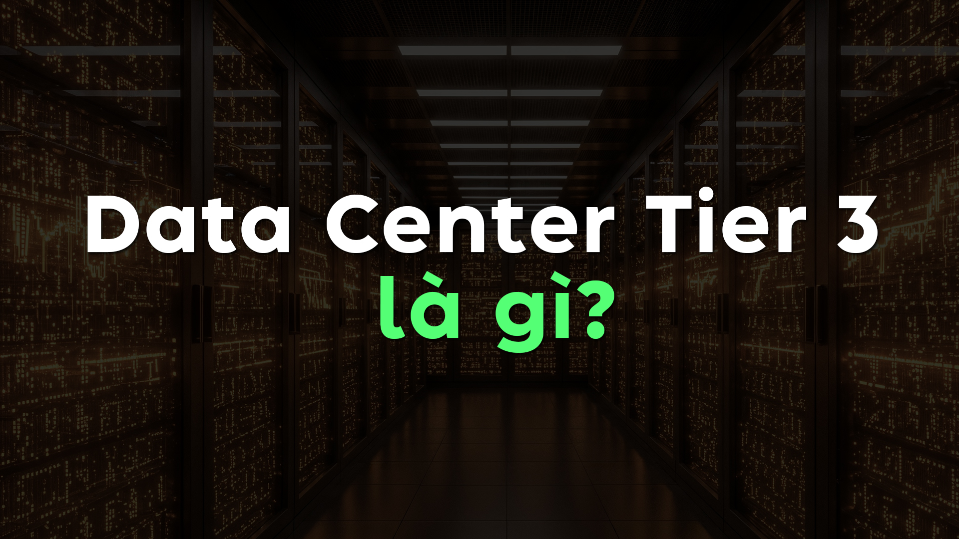 Data Center Tier 3 là gì? Tổng quan về Data Center Tier 3